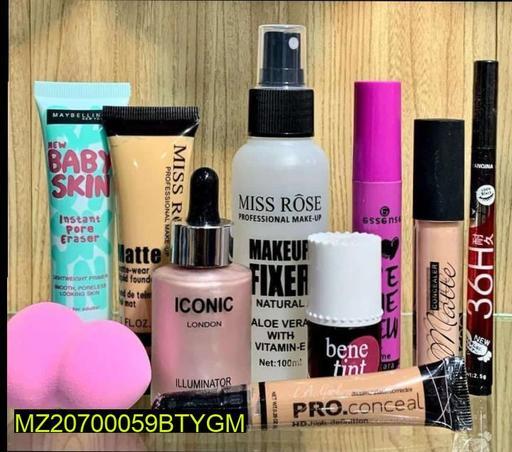 Pack Of 10 Makeup Accessories